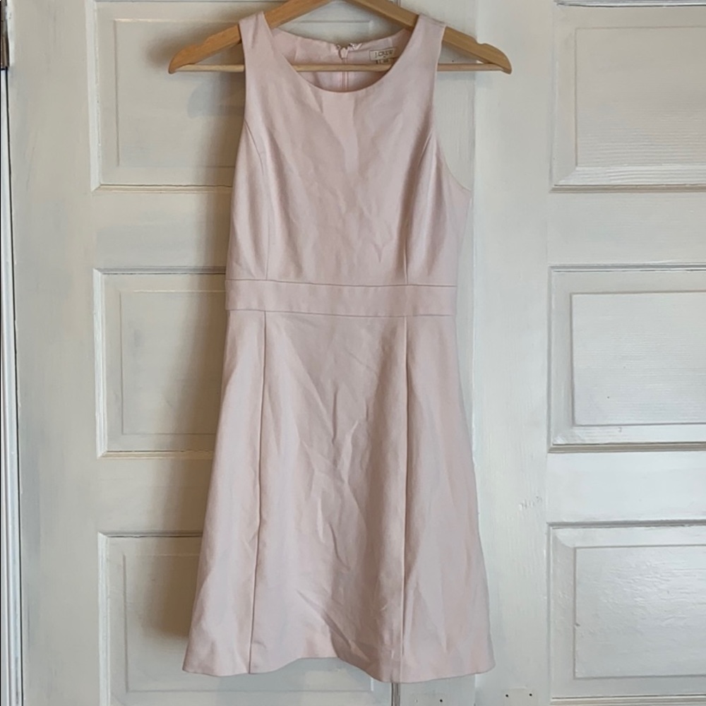 Jcrew light pink dress